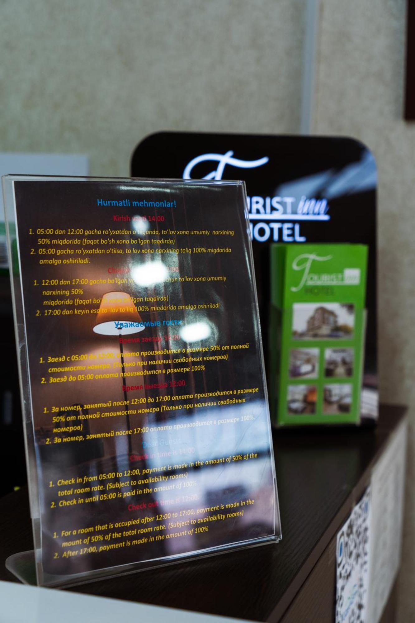 Tourist Inn Hotel Tashkent Exterior foto